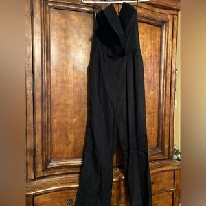 Black Strapless‎ Jumpsuit! size Medium Sassy & Classy Holiday Party NFR pockets